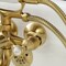 Kingston Brass KS245SB Tub Wall Mount Clawfoot Tub Faucet with Hand Shower, Brushed Brass KS245SB - alternate 3